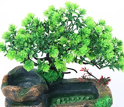 Xianikoho Indoor Tabletop Water Fountain with LED Lights