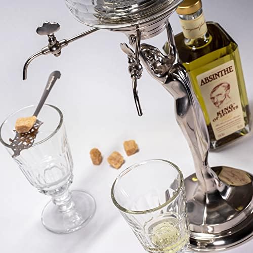 Absinthe Original Metal Fountain Lady Style with Four Taps