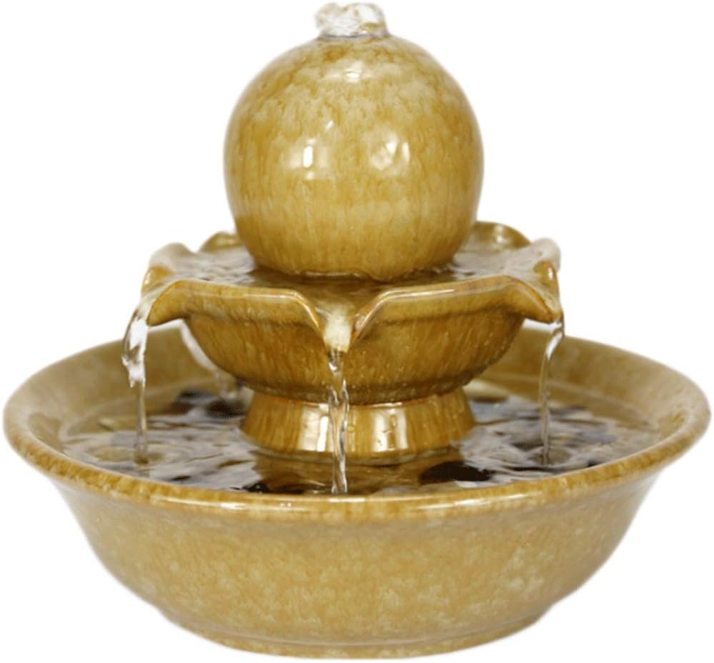 Ceramic Water Feature for Home Office Bedroom Decor