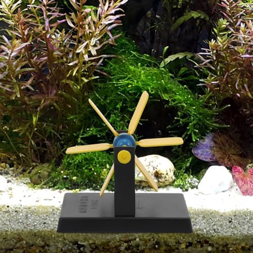 Yardwe Rotating Water Wheel Fountain for Aquarium Relaxing Decor