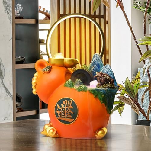 JUNXIAN Tabletop Fountain for Office Study and Home