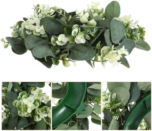Magiclulu Eucalyptus Garland Candle Wreath for Home Decor