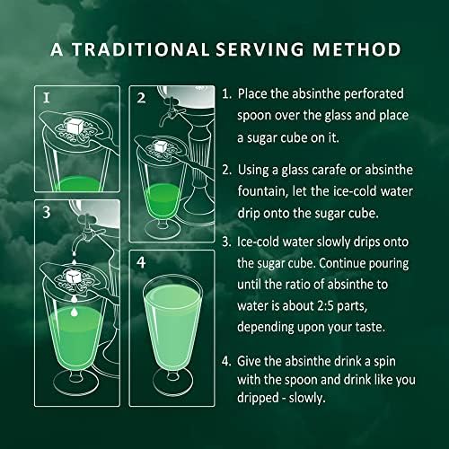Absinthe Original Metal Fountain Lady Style with Four Taps