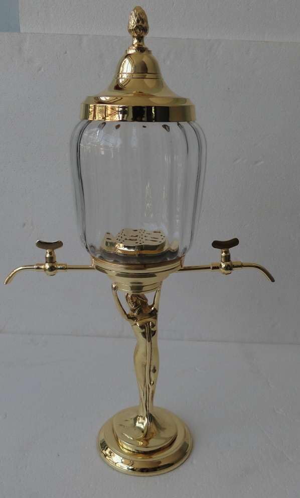 RoyalAntiquess New Handmade Gold Absinthe Fountain 2 Spout