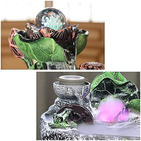 Rocky Falls Indoor Tabletop Water Fountain for Home or Office