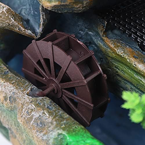 Tabletop Fountain Rockery with LED Lights