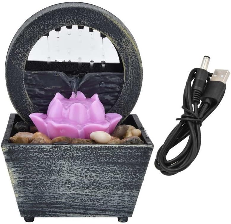 Moisture Desktop Fountain for Home Office and Indoor Use