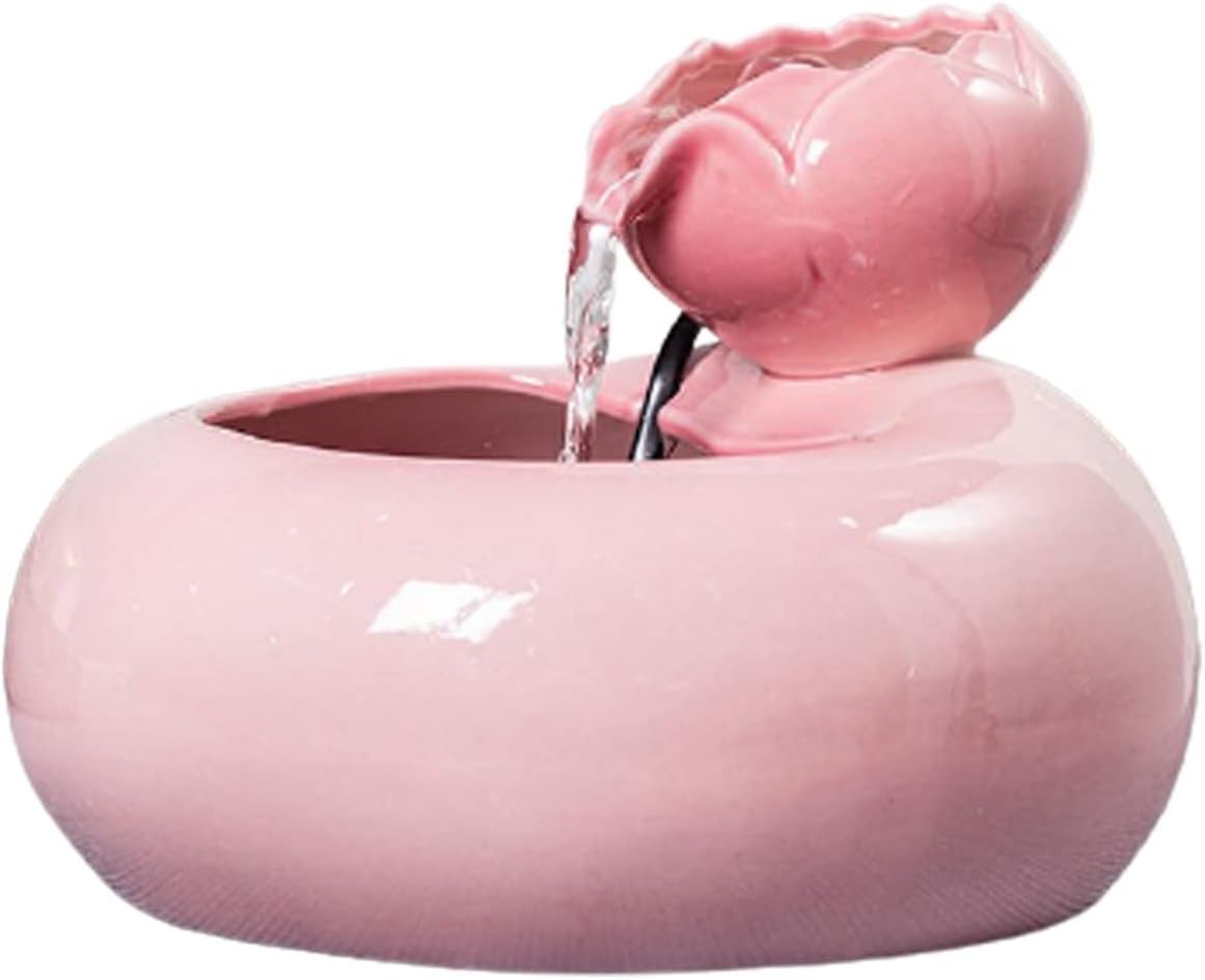 Ceramic Tabletop Fountain for Office and Living Room