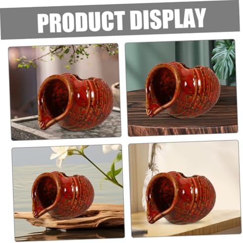 Ceramic Jar Fountain for Indoor Outdoor Water Feature Decor