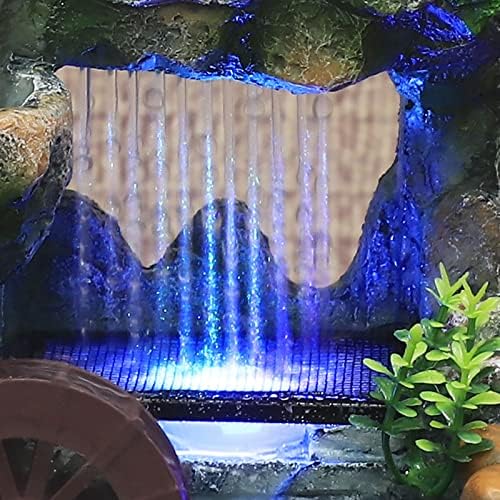 Xianikoho Indoor Tabletop Water Fountain with LED Lights