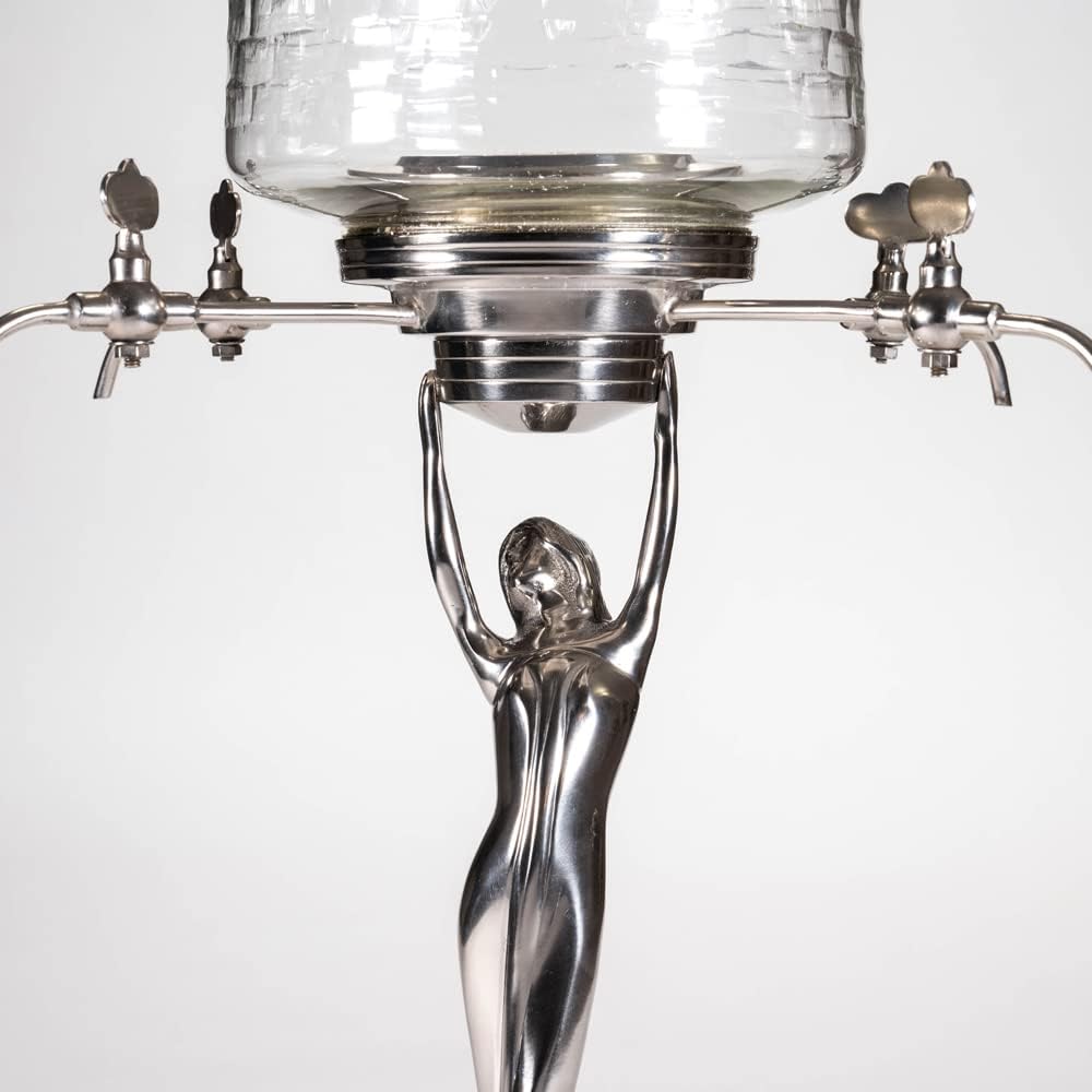 Absinthe Original Metal Fountain Lady Style with Four Taps