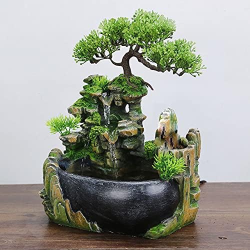 Indoor Relaxation Tabletop Fountain with Automatic Pump