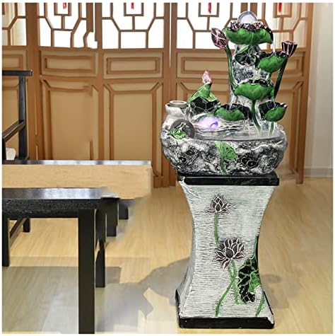 Rocky Falls Indoor Tabletop Water Fountain for Home or Office