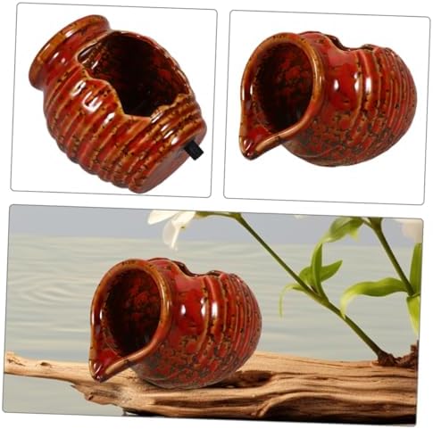 Vaguelly Indoor Water Fountain Decor Clay Pot