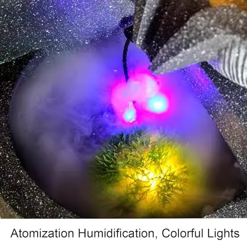 Yellow 59in Garden Water Fountain with Lights