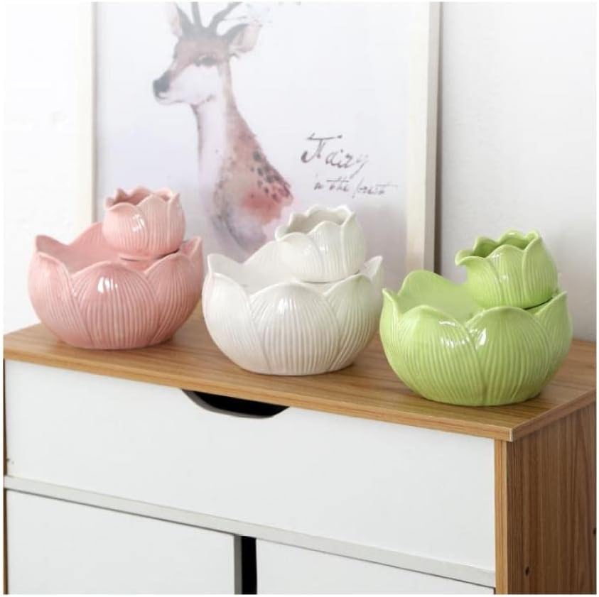 Conch Tabletop Fountain Ceramic Indoor Decor Water Feature