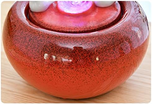 CLoxks Tabletop Fountain with LED Lights