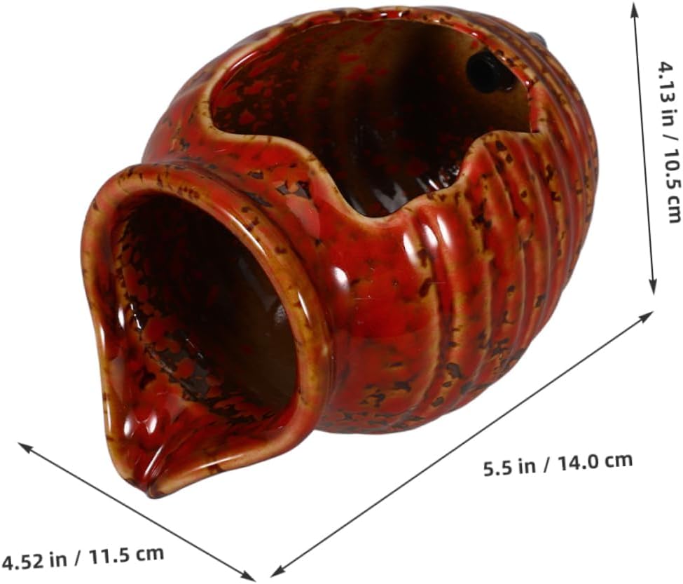 PRETYZOOM DIY Ceramic Pot Water Feature Fountain