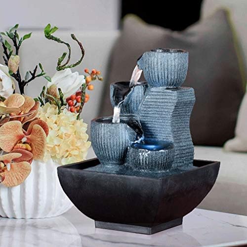 Housewarming Desktop Waterfall Fountain for Home Office and Bedroom