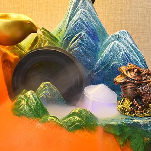 JUNXIAN Tabletop Fountain for Office Study and Home