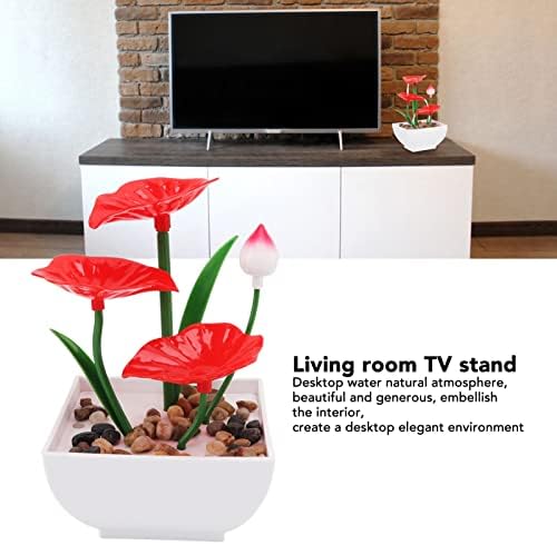 OUKENS Desktop Fountain Ornament with LED Light