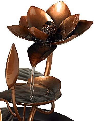 Ashton Begonia Flowers 10 14 Inch Tabletop Fountain