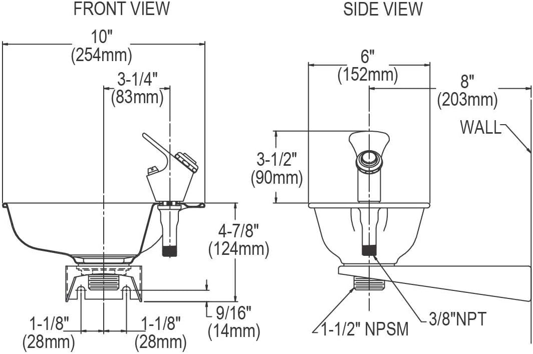 Halsey Taylor Bracket Drinking Fountain 1