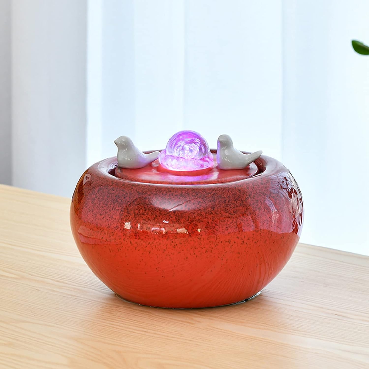 CLoxks Tabletop Fountain with LED Lights