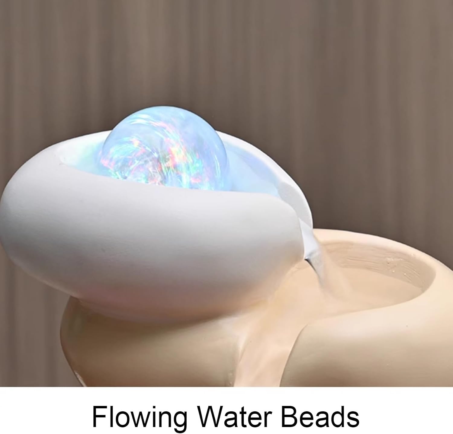 Waterfall Fountain Indoor Ceramic Ornament for Home Office