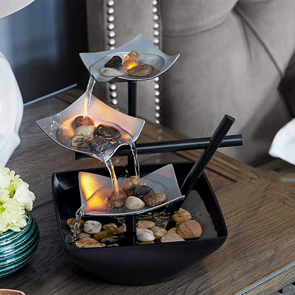 Minimalist Water Fountain Indoor Feng Shui Decor