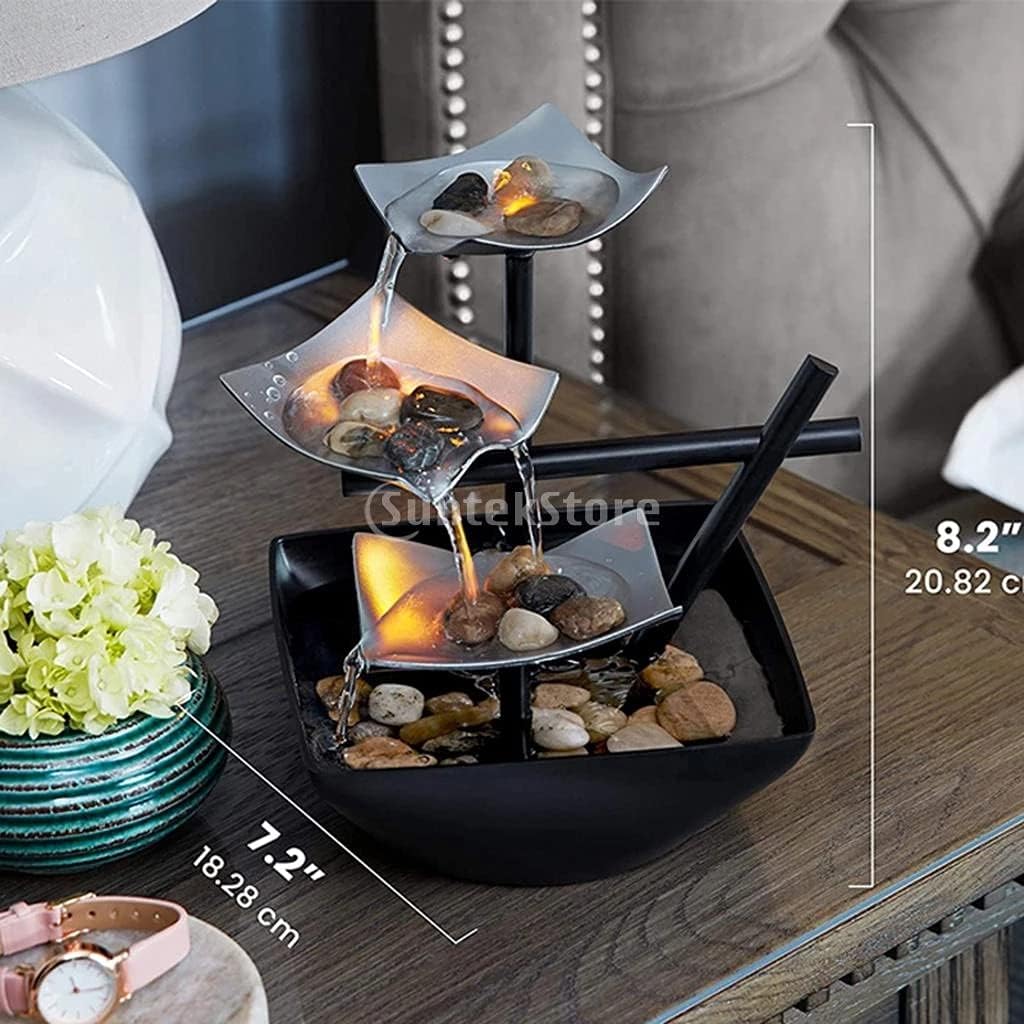 Minimalist Water Fountain Indoor Feng Shui Decor