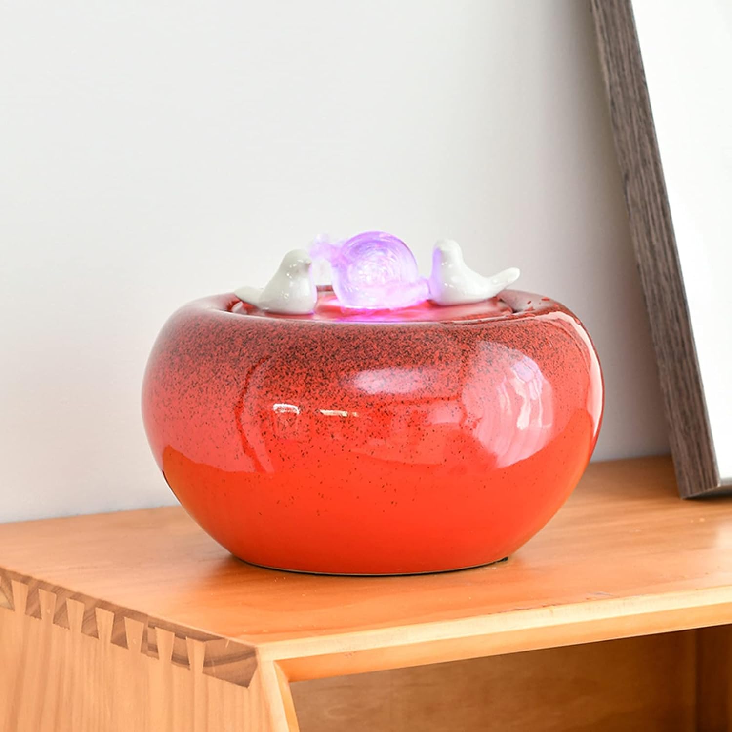 CLoxks Tabletop Fountain with LED Lights