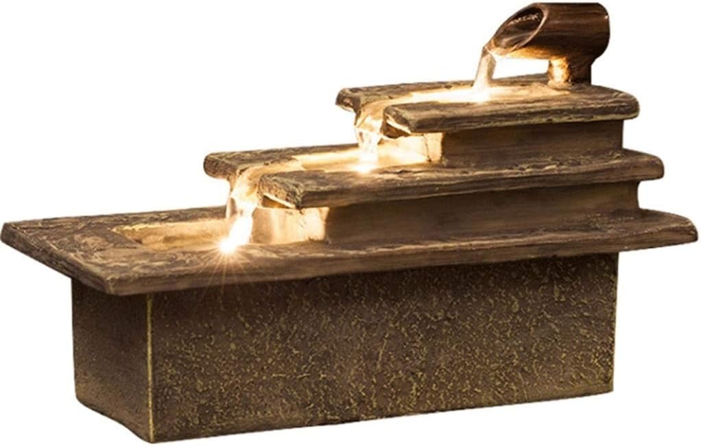Tabletop Fountain Resin Indoor Fountain for Home Decoration