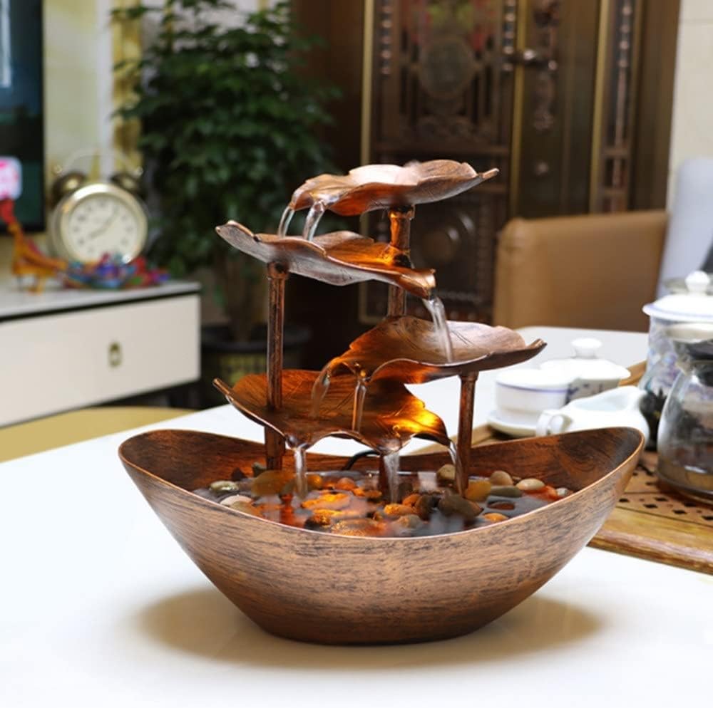 Moisture Tabletop Fountain Indoor Decor Water Feature