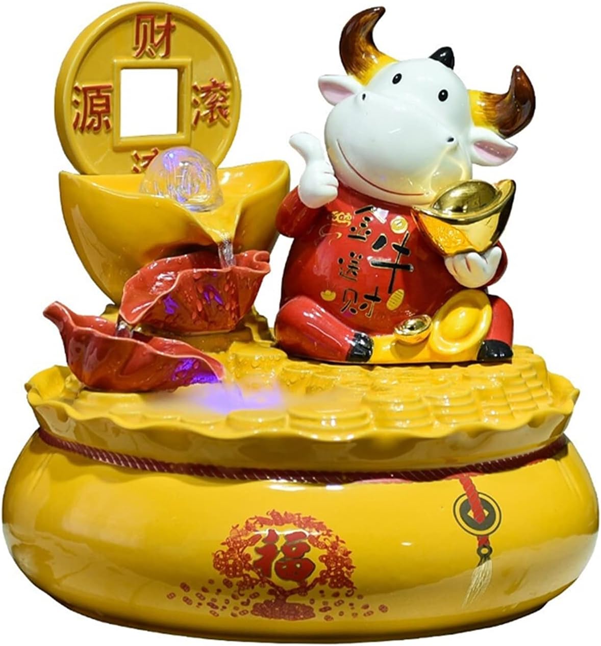SHUNFAYOUXIANGS Desktop Waterfall Fountain Decor