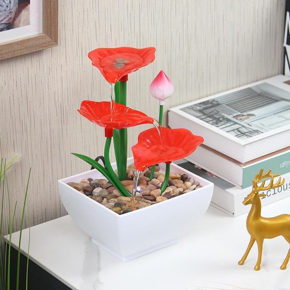 Modern Style Tabletop Fountain for Meditation and Relaxation