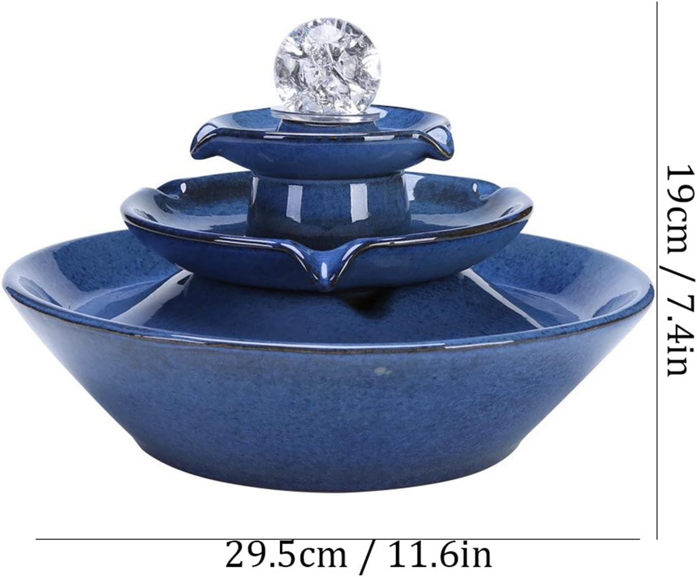 Mini Waterfall Fountain for Desk and Home Dcor
