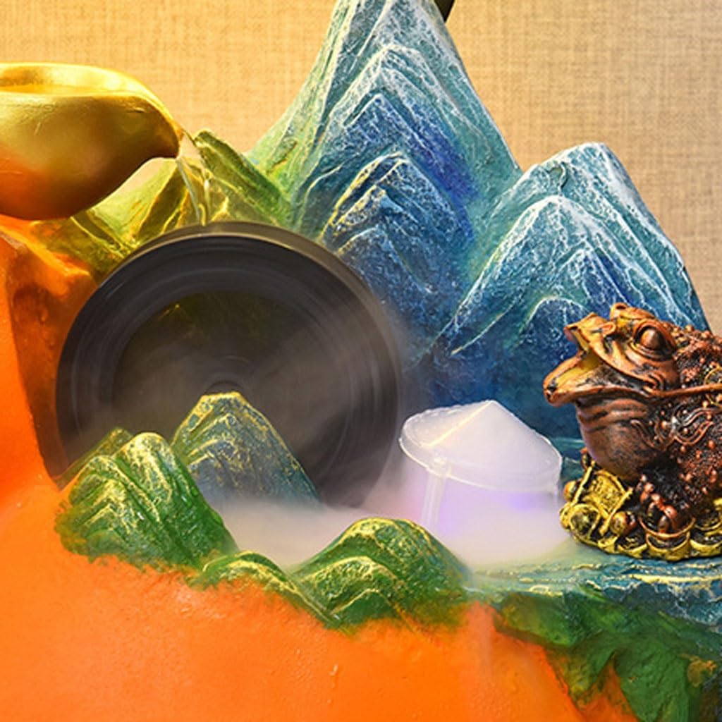 JUNXIAN Tabletop Fountain for Office Study and Home