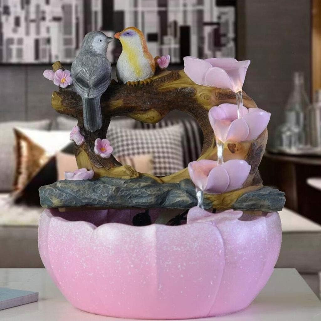 UYVI Tabletop Fountain with Plum Blossom Design