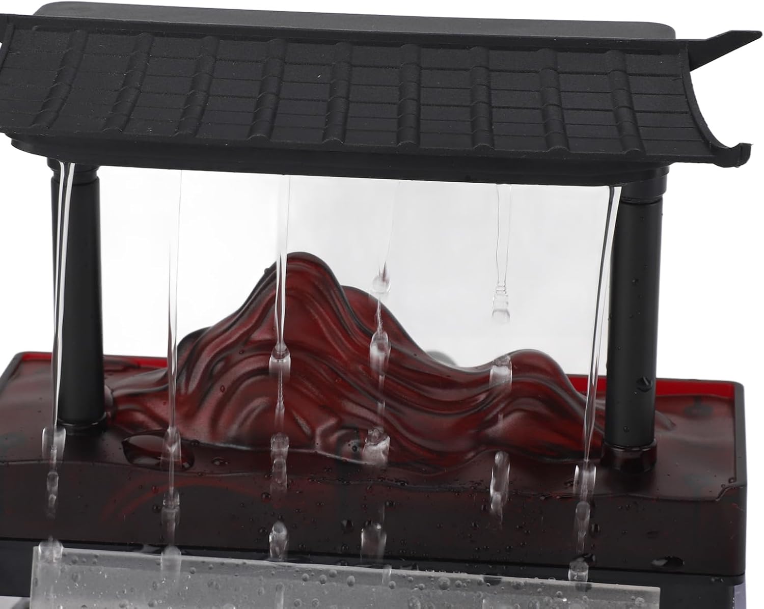 Aurovibe Tabletop Water Fountain with LED Light