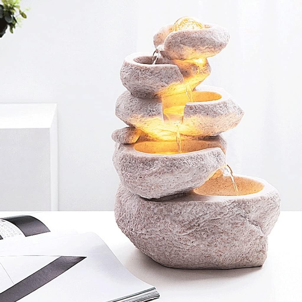BIOMICE Tabletop Water Fountain with Rolling Ball