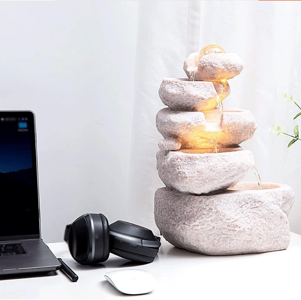BIOMICE Tabletop Water Fountain with Rolling Ball
