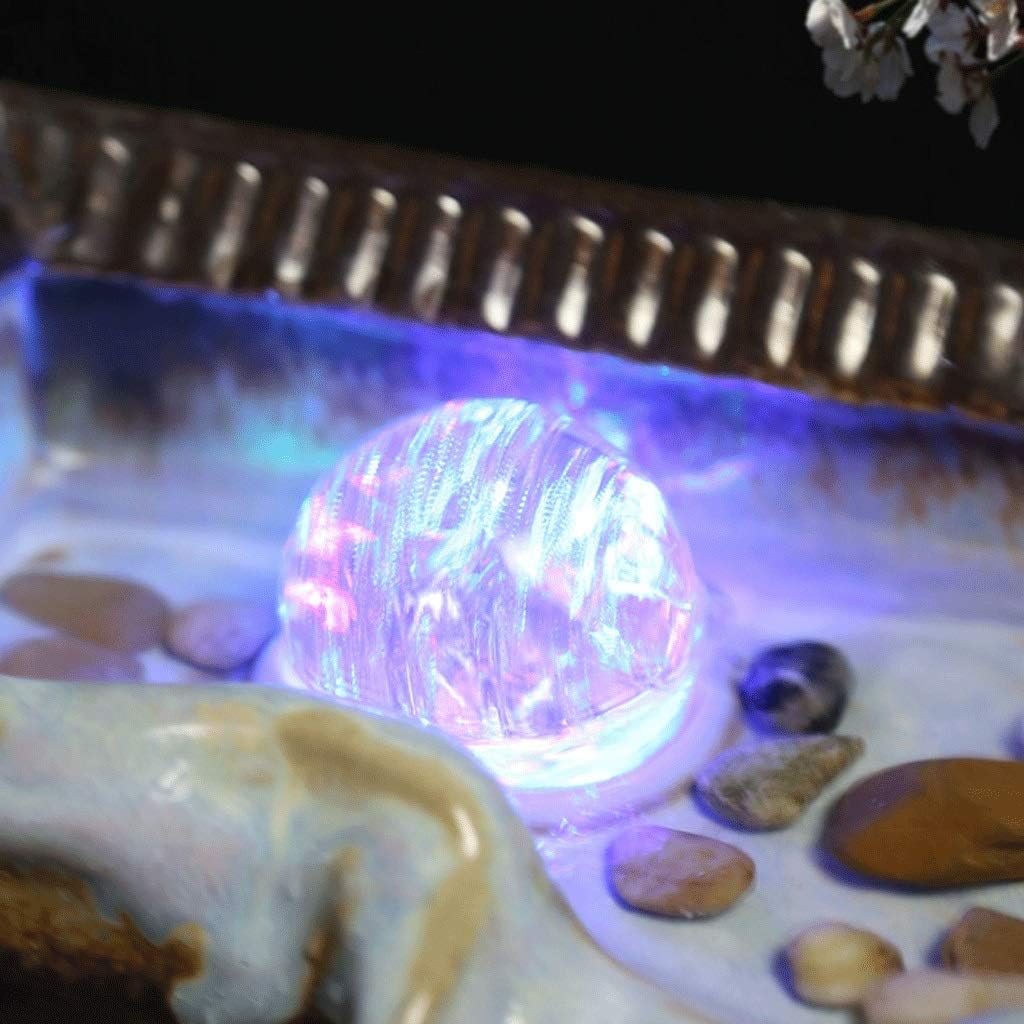 FXJ Desktop Rockery Indoor Fountain with Electric Pump and Atomizer