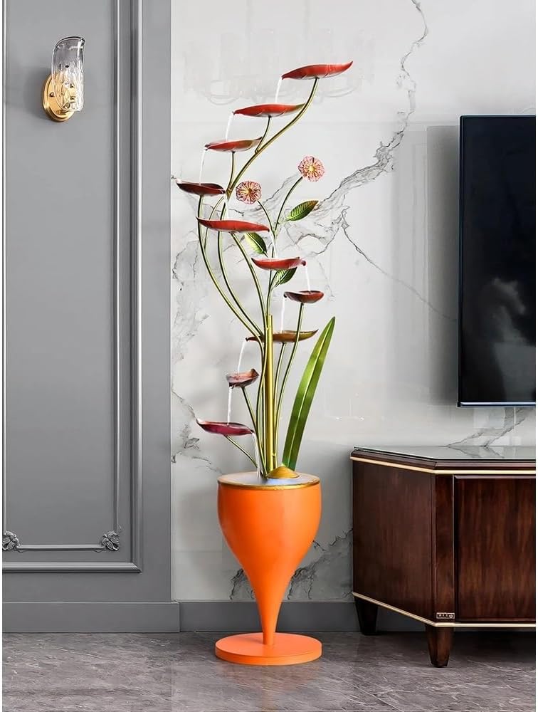 YUHUAWF Outdoor Fountain Modern Feng Shui Water Feature