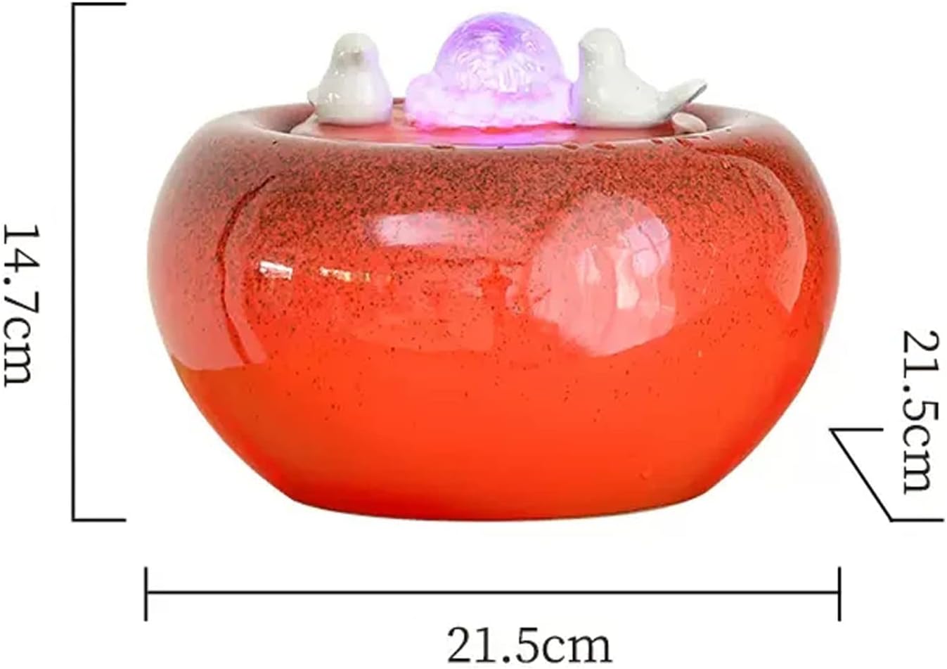 CLoxks Tabletop Fountain with LED Lights