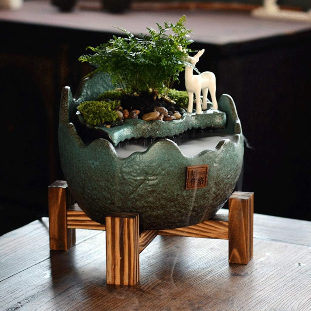 Elegant Tabletop Fountain for Home and Office Relaxation