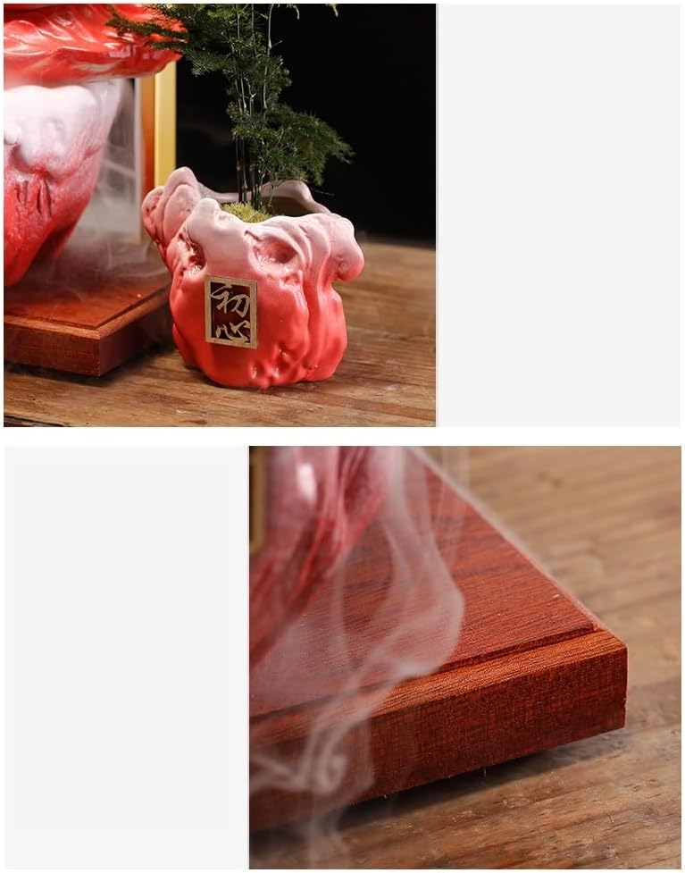 Eexbz Indoor Tabletop Water Fountain Decor