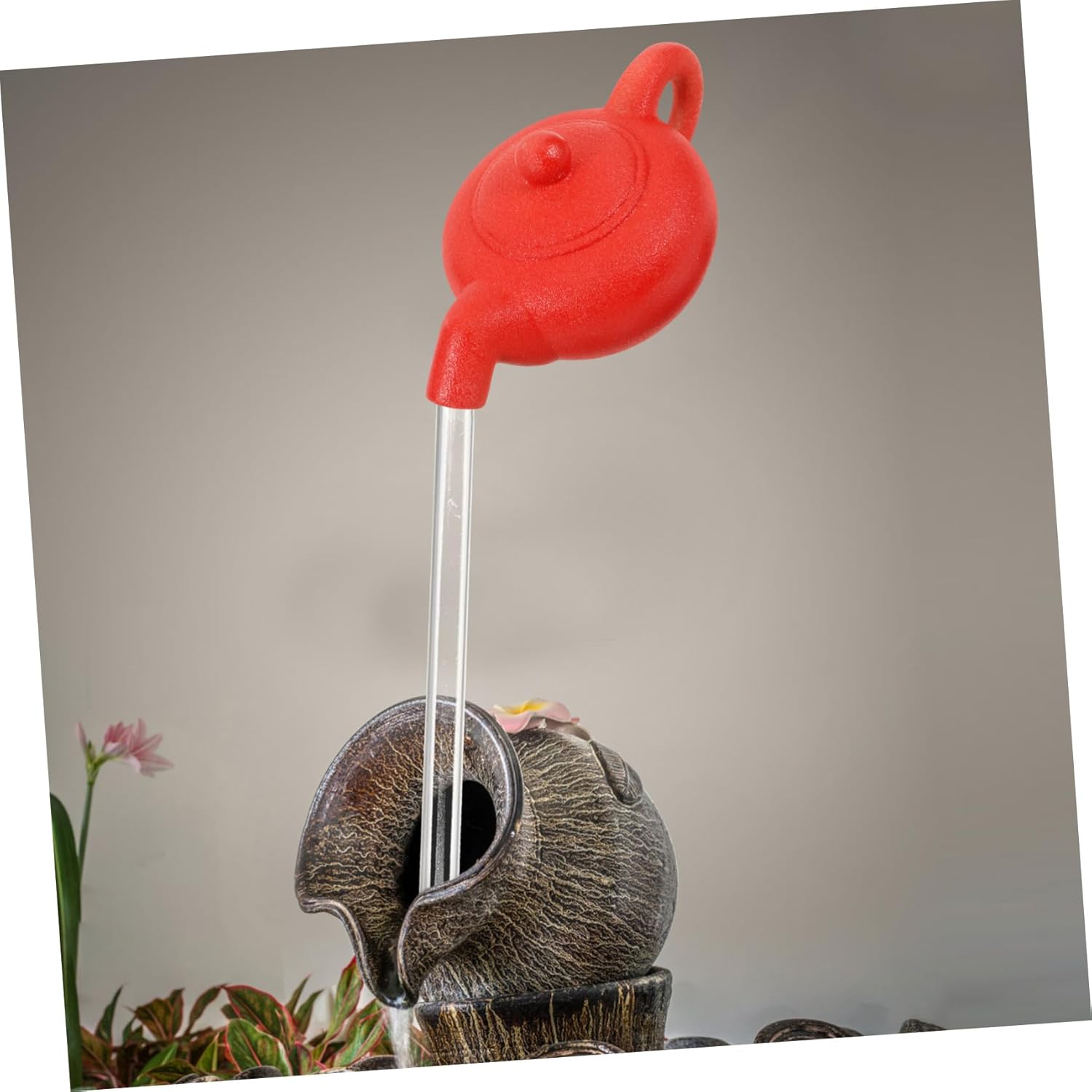 1Set Invisible Floating Teapot Fountain Decor for Home Office Restaurant