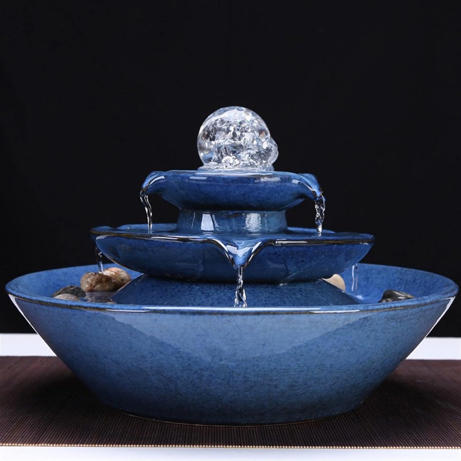Mini Waterfall Fountain for Desk and Home Dcor