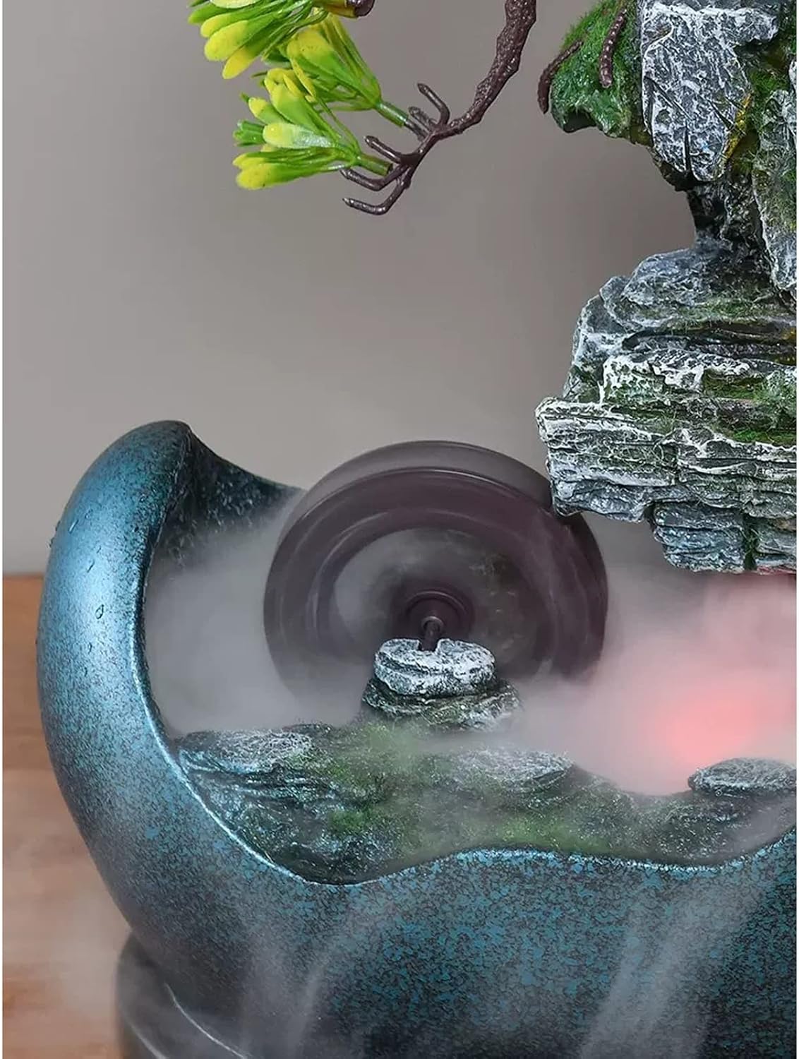 Elegant Artificial Bonsai Water Fountain for Home and Office
